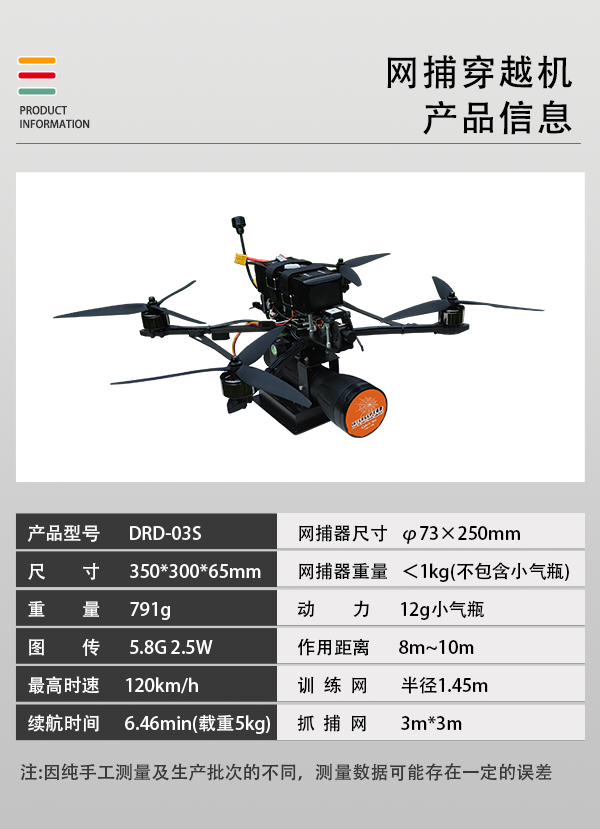 网捕穿越机DRD-03S(图2)